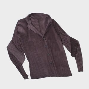 vintage issey miyake geometric pleats please top